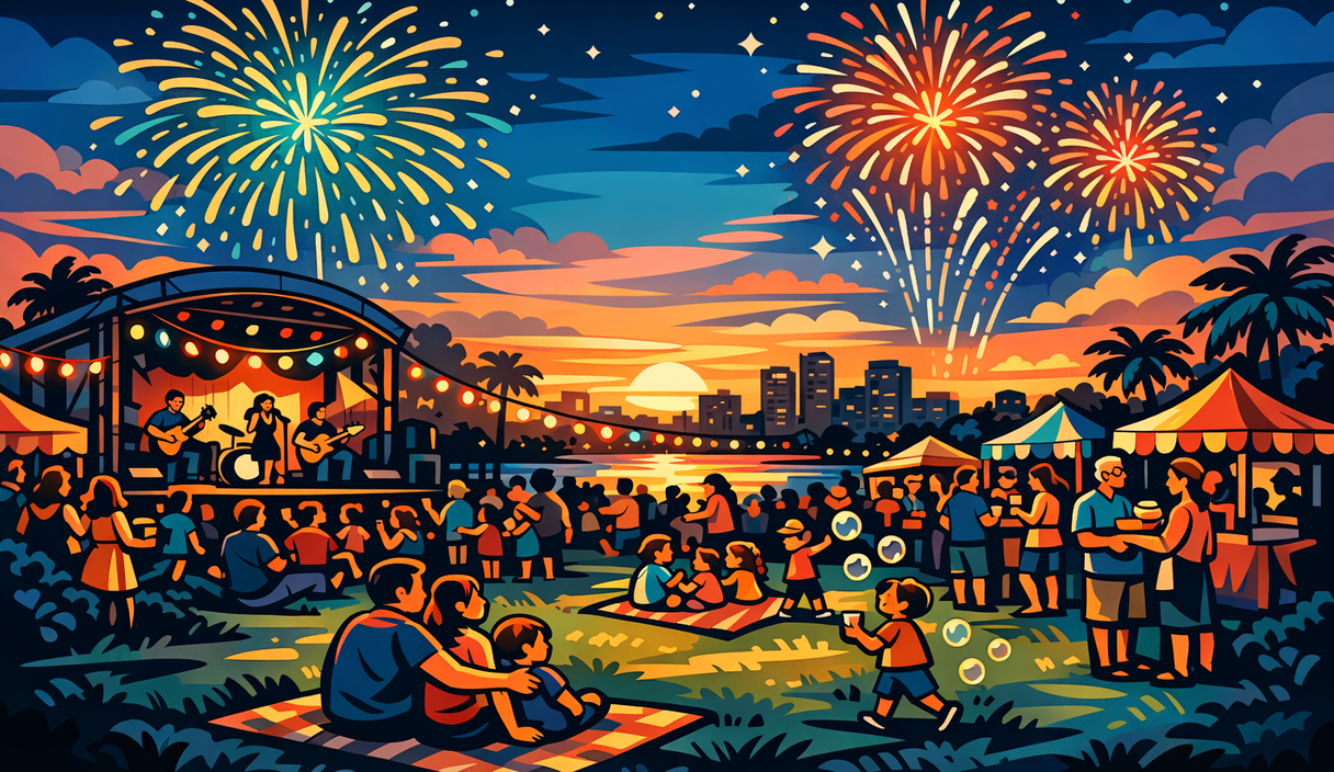 Fort Myers' 2026 Juneteenth Celebration is lining up a free night of music, food and fireworks cover image
