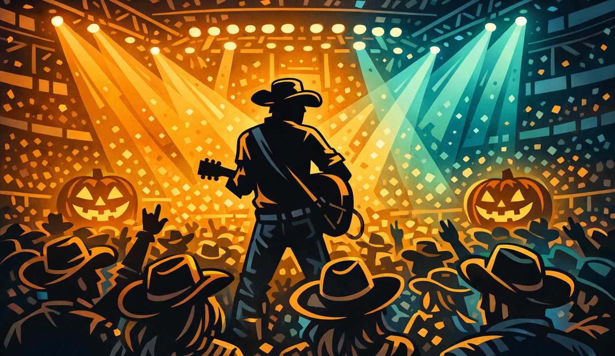 Gavin Adcock books a Halloween-weekend arena show in Estero cover image