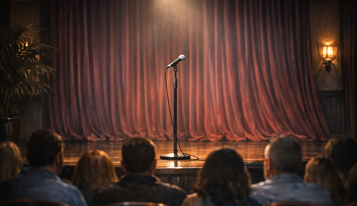 Jim Gaffigan is closing out the year with a Hertz Arena comedy stop cover image