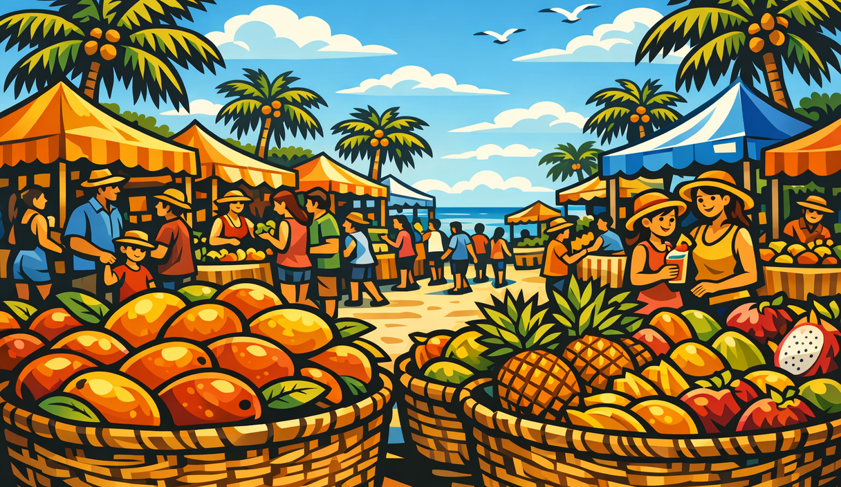 MangoMania is back with a full tropical fruit festival on Pine Island cover image