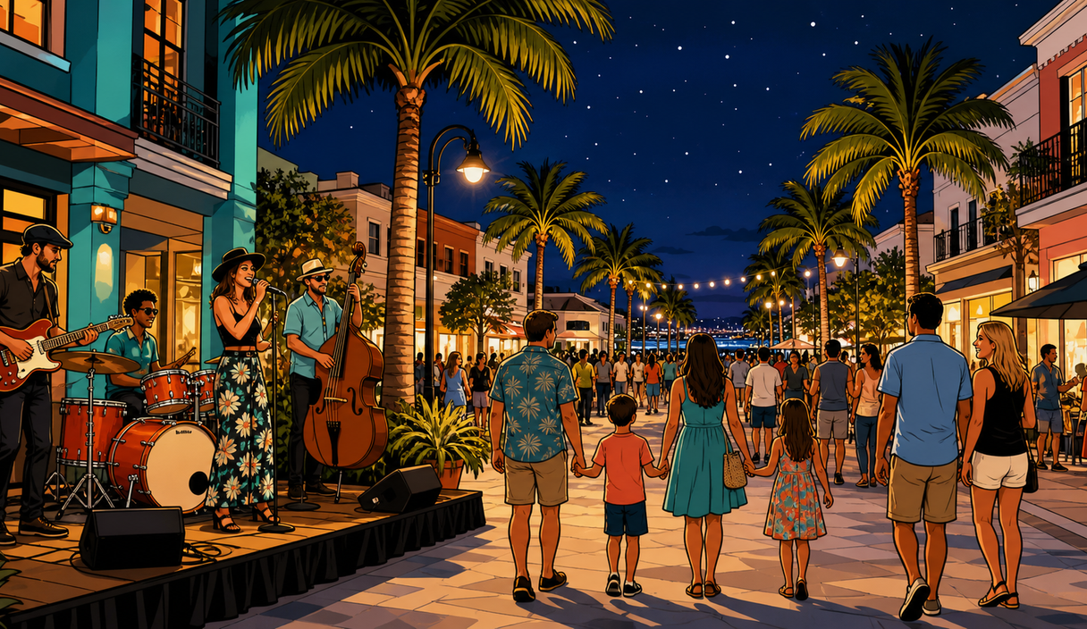Monthly Music Walk brings the July street-music night back downtown cover image