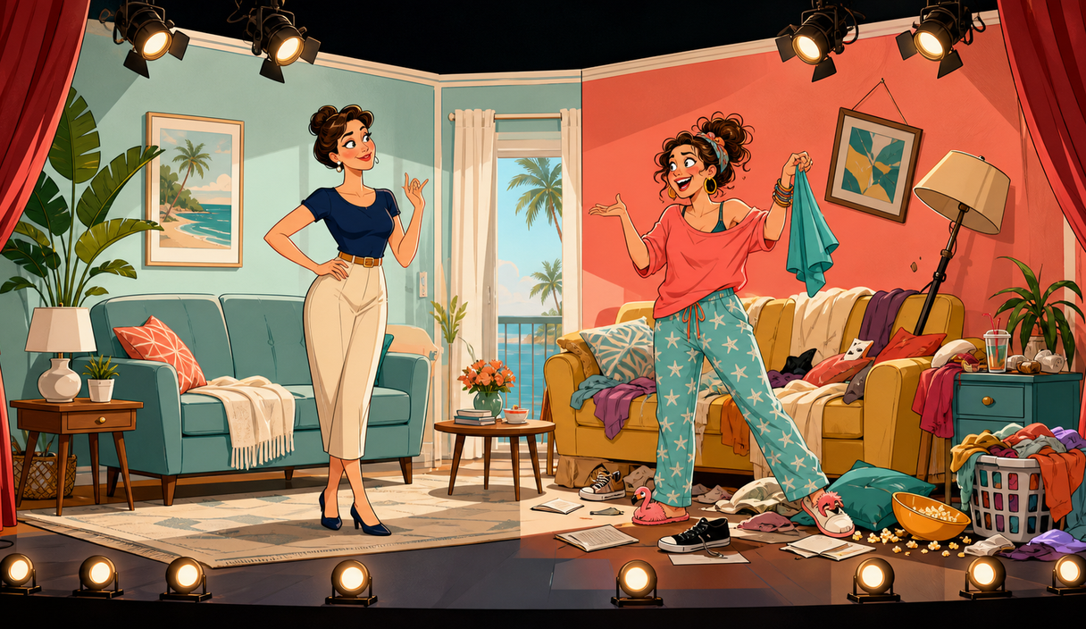 The Odd Couple gets a female-version run at Alliance for the Arts cover image