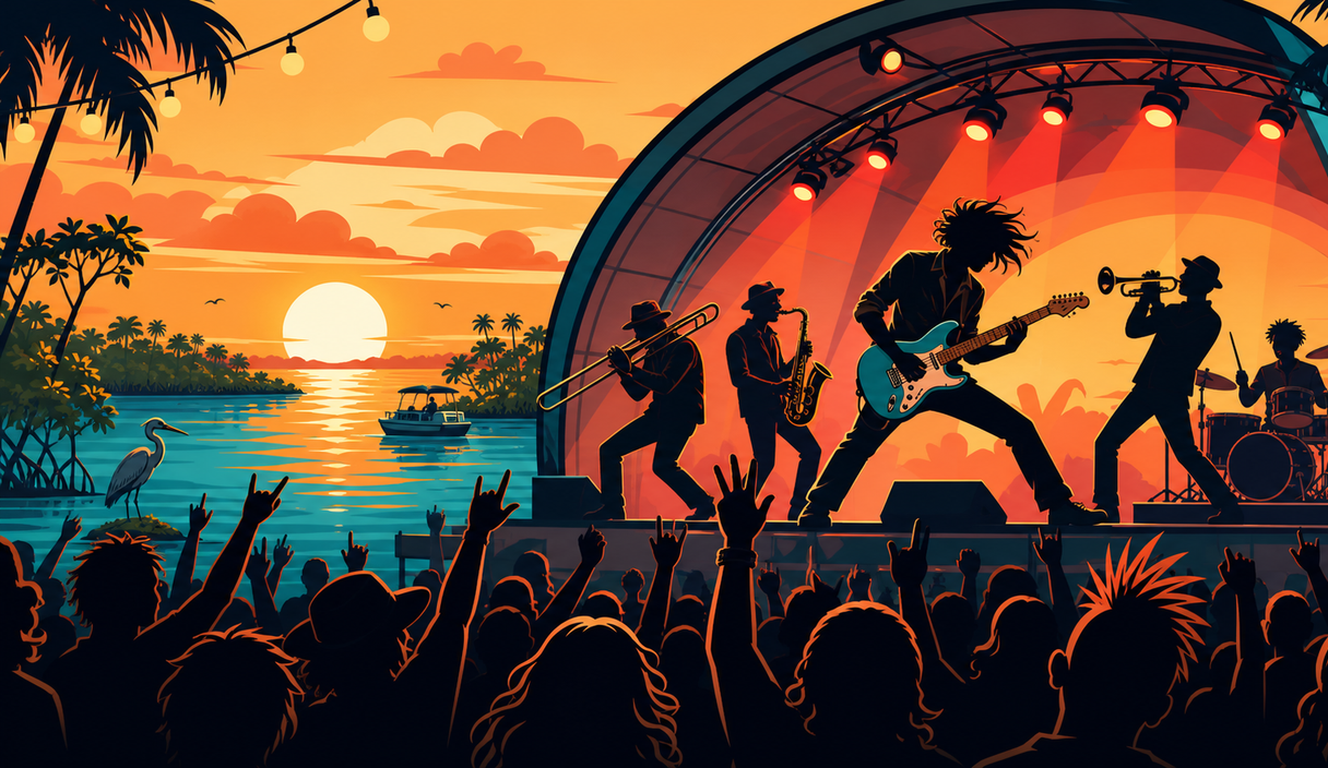 An offbeat alt-rock riverfront concert is coming to downtown Fort Myers cover image