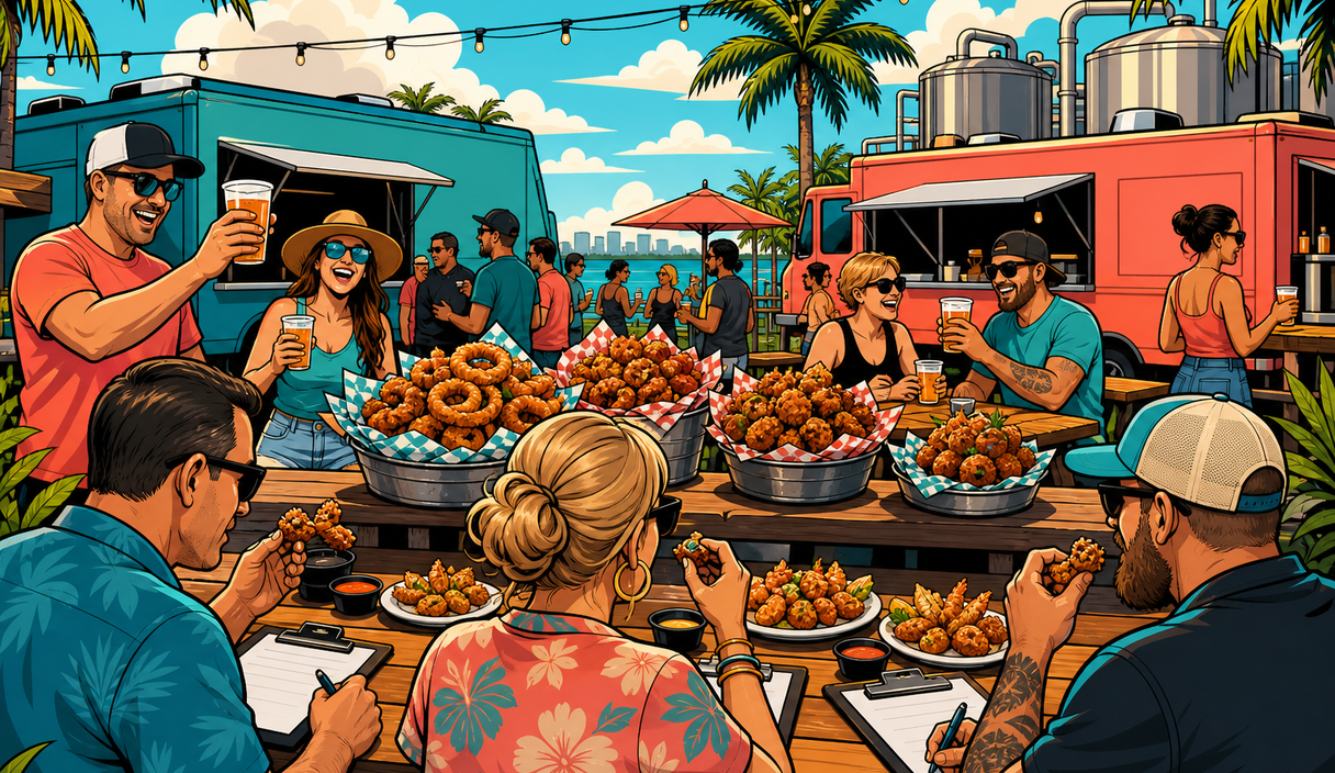 SWFL Fried Food Throwdown Takes Over Millennial Brewing cover image