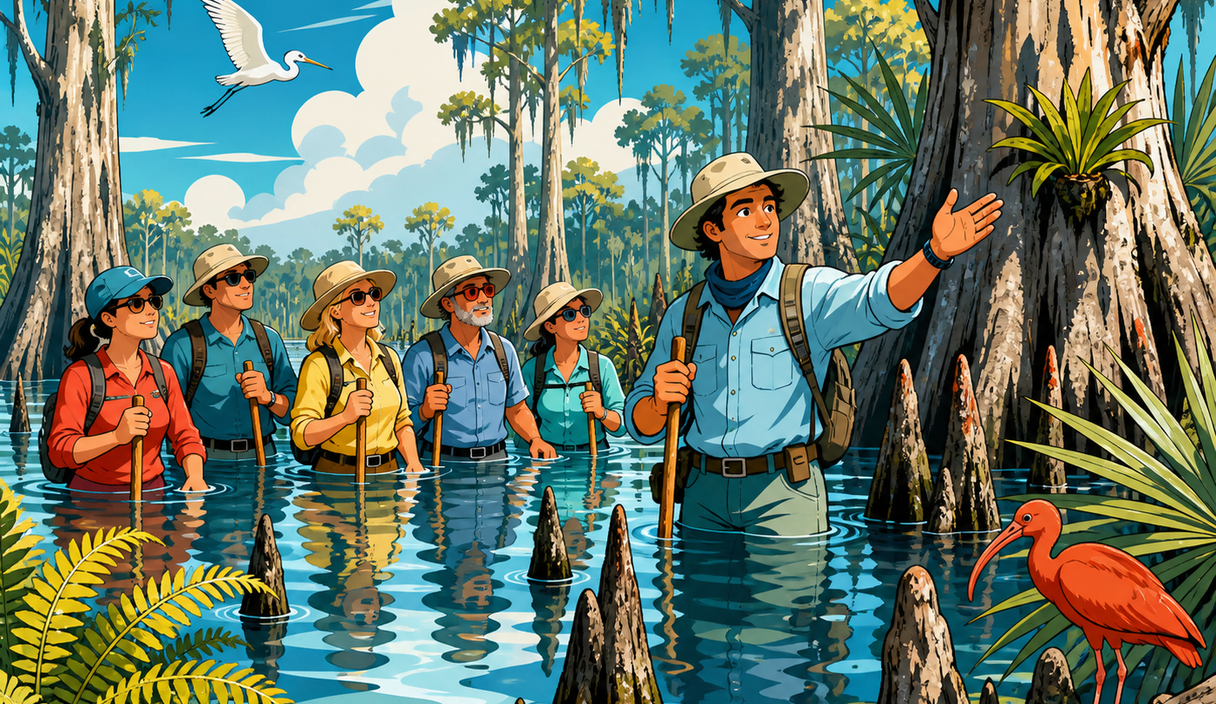 Wet Walks return inside Six Mile Cypress Slough cover image
